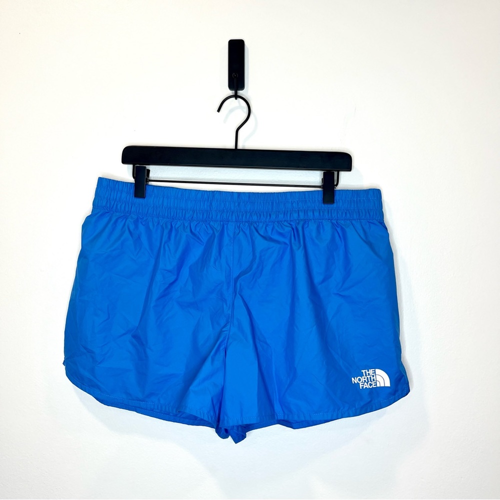 THE NORTH FACE Limitless Run athletic Short - Size L - blue workout gym shorts